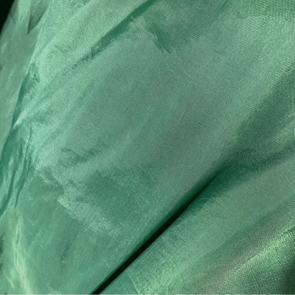 Vintage Perrier Green Yellow Bomber Jacket M - Picture 6 of 16